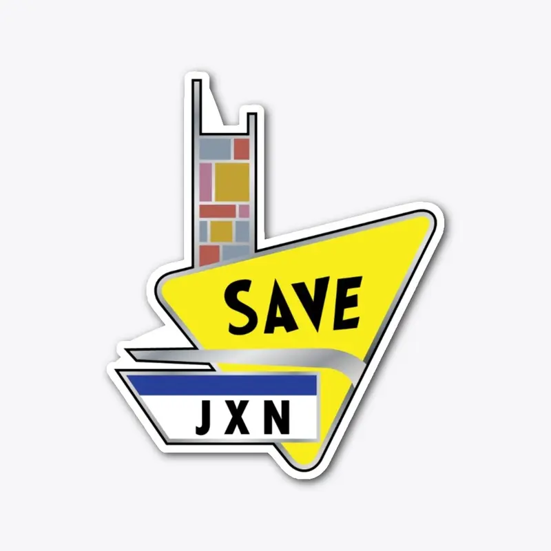 SAVE JXN DIE-CUT STICKER